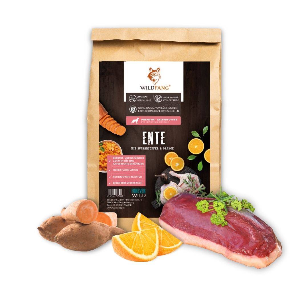 Wildfang - Wildfang — Ensemble d'essai pour adultes aliments secs - grain-sans - 6 x Canard - Image 8