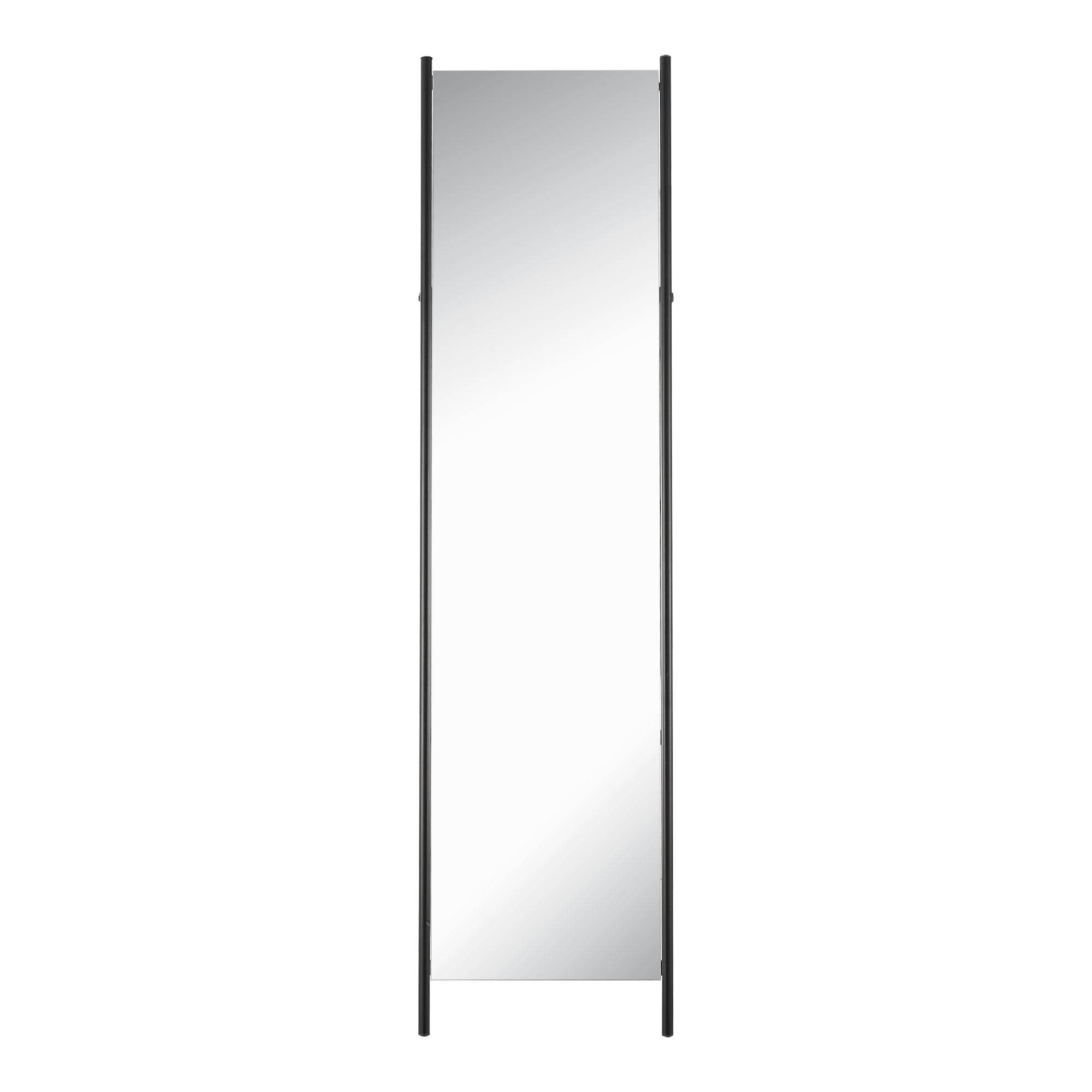 Helloshop26 - Miroir sur pied 160 x 43 x 49 cm noir - Image 4