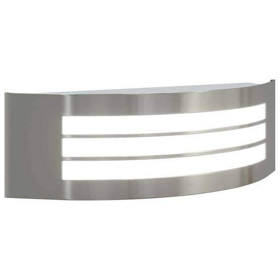2pcs Appliques murales extérieures - Lampes murales extérieures Argent 32 x 10 x 10 cm g15 - Image 9