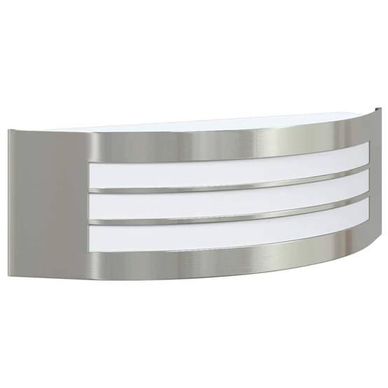 2pcs Appliques murales extérieures - Lampes murales extérieures Argent 32 x 10 x 10 cm g15 - Image 3