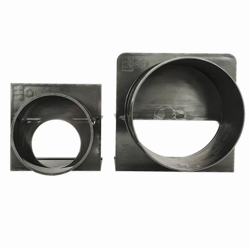 Accessoires pour caniveaux Slimline - ACO -         Sortie inférieure excentrique de Ø 80 mm - Image 3