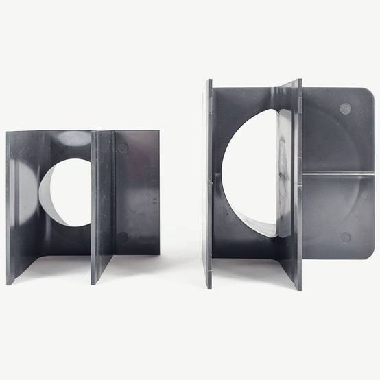 Accessoires pour caniveaux Slimline - ACO - Sortie inférieure excentrique de Ø 80 mm - Image 4
