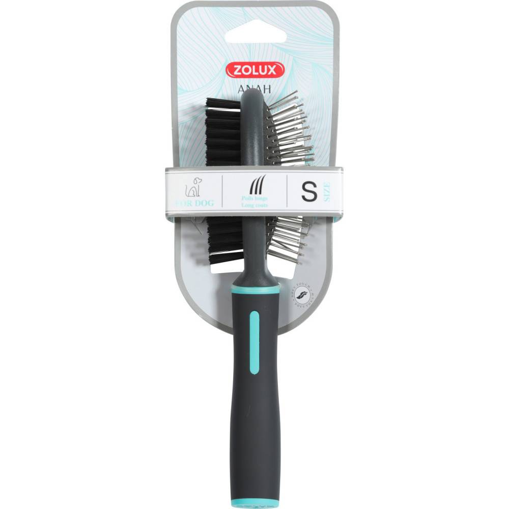 Zolux - Brosse double taille S pour chiens. - Image 3