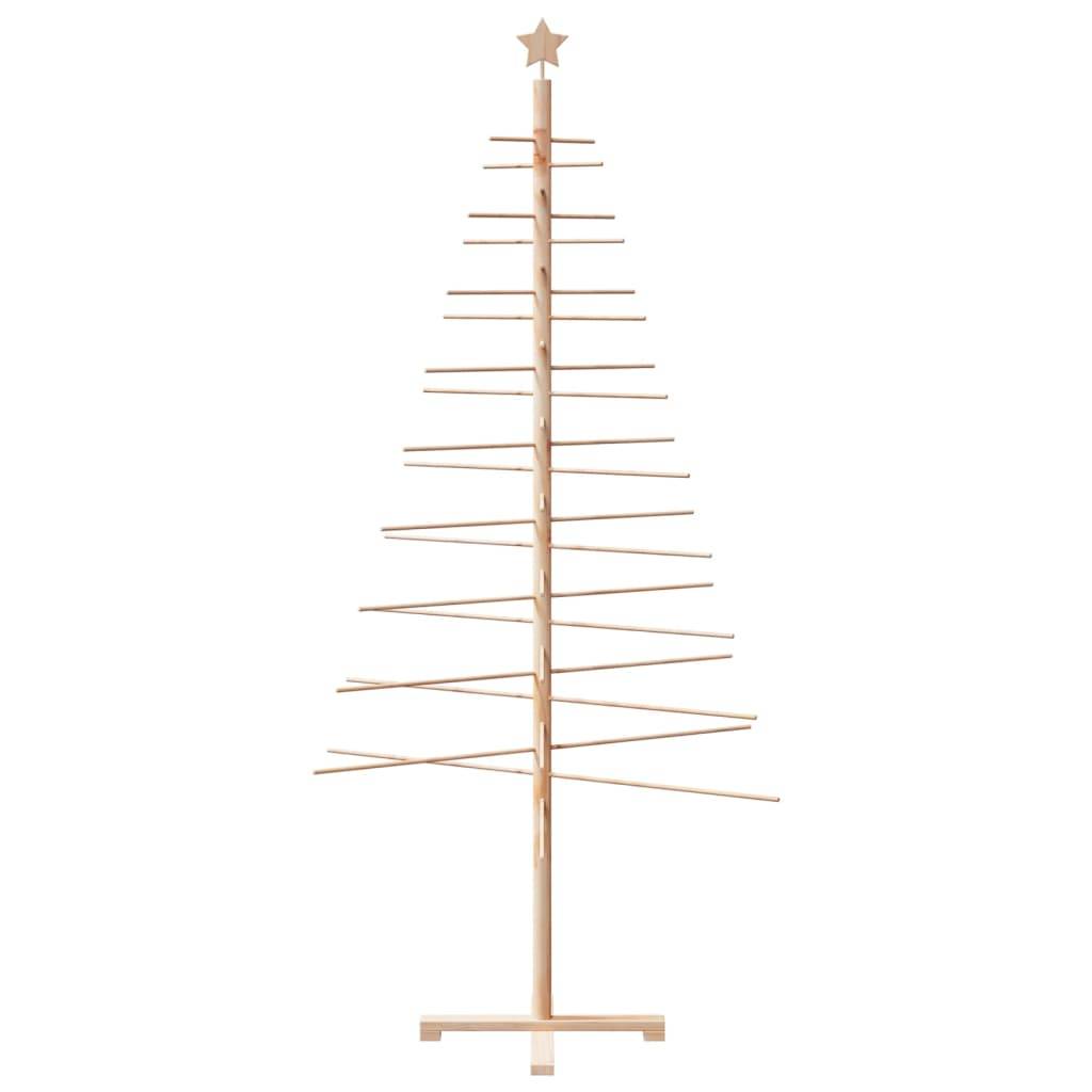 Maison Chic - Arbre de Noël, Sapin de Noël en bois pour décoration 210 cm bois massif de pin u660q - Image 3