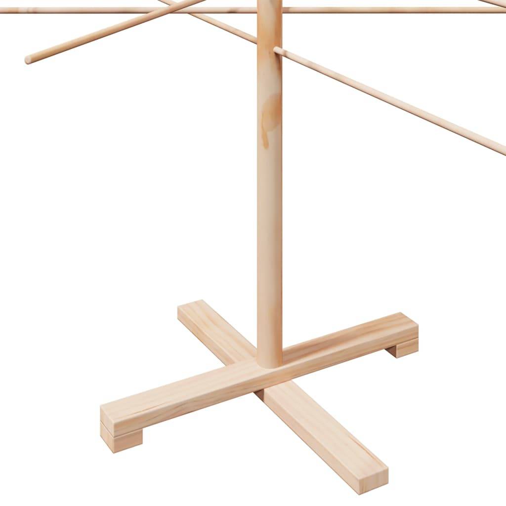 Maison Chic - Arbre de Noël, Sapin de Noël en bois pour décoration 210 cm bois massif de pin u660q - Image 6