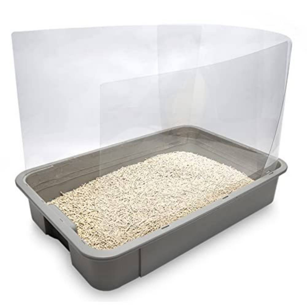 Lot de 3 Protections latérales pour bac à litière de chat IntiMeg - Image 3