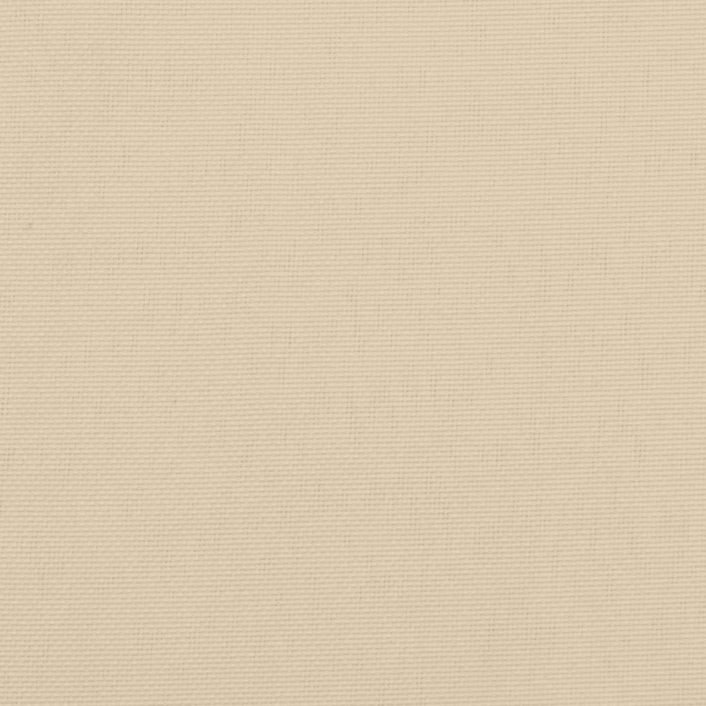 Lot de 6 Coussins de Siège Rembourrés Tissu Oxford pour Intérieur Extérieur Beige 50x50 cm – ComfortXL Outdoor Living - Image 8