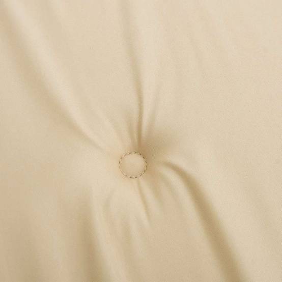 Lot de 6 Coussins de Siège Rembourrés Tissu Oxford pour Intérieur Extérieur Beige 50x50 cm – ComfortXL Outdoor Living - Image 7