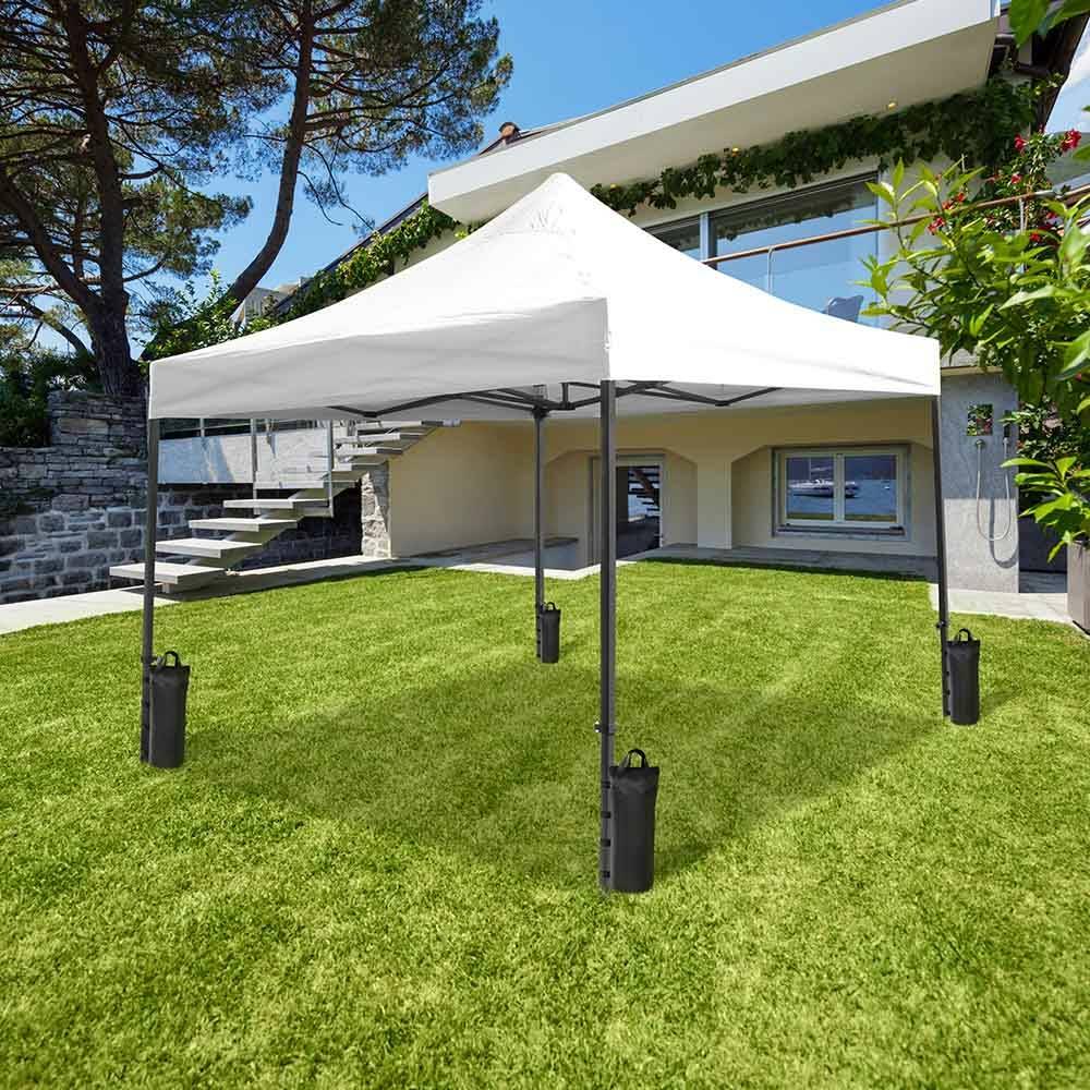 Lot de 4 sacs de lestage 15 kg 60,5x13,5 cm – Fixation velcro pour parasol, tonnelle ou barnum - TERRE JARDIN - Image 7