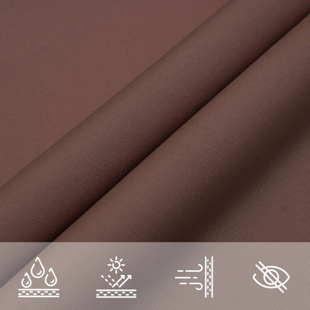 Voile de parasol - accessoire parasol - Tissu de remplacement pour parasol tissu oxford carré 3x3 m marron - MEUBLE PRO - Image 8