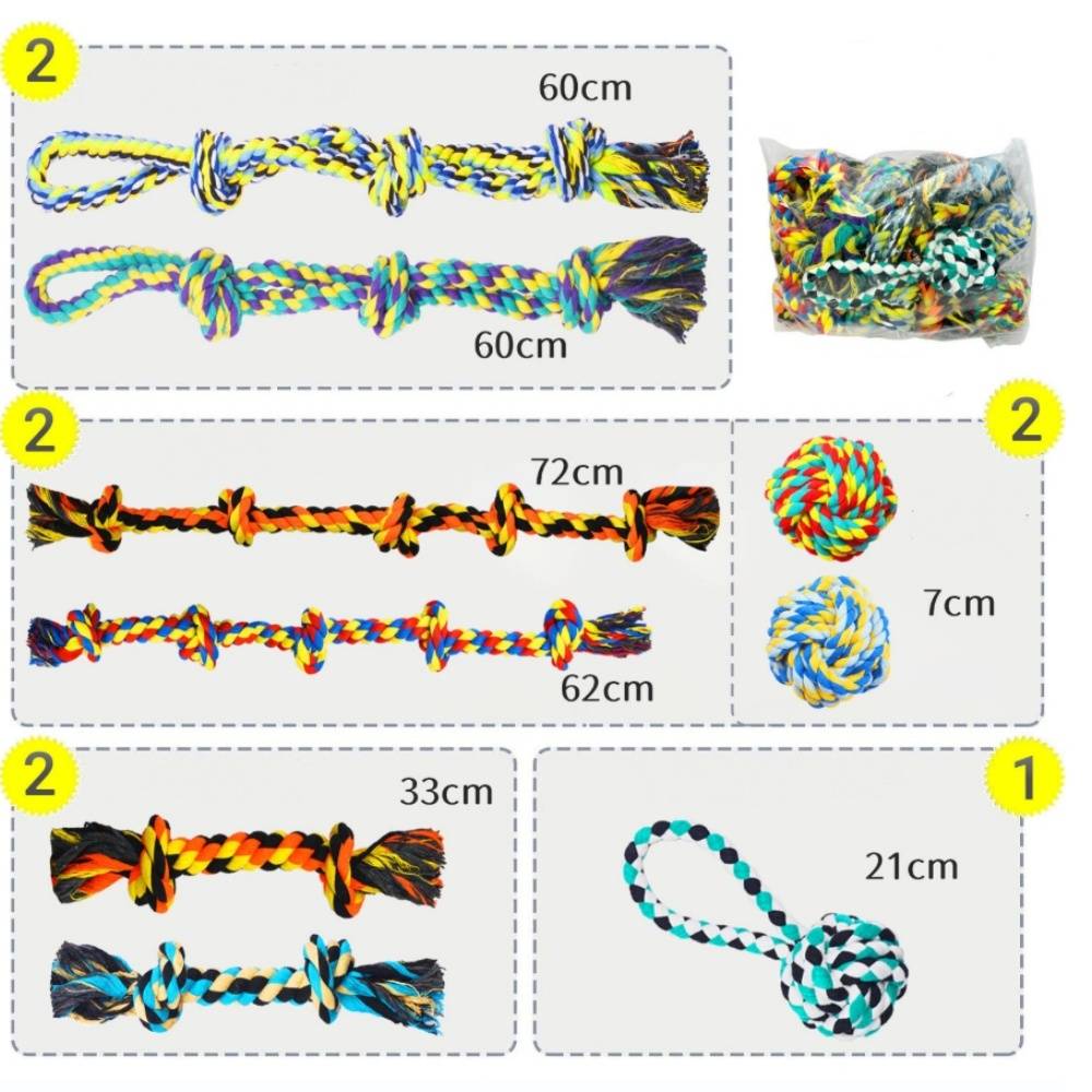IntiMeg - Ensemble de jouets pour chien 9 pièces IntiMeg - Image 5