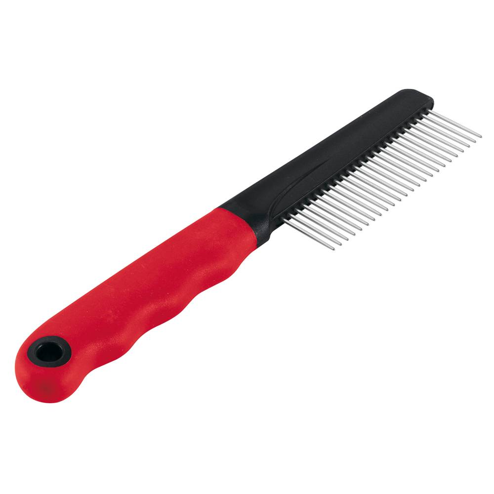 Ferplast - GRO 5862 PEIGNE avec dents arrondies pour chiens et chats 20,2 x 1,6 x h 4,3 cm