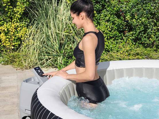 Bestway - Spa gonflable Lay-Z-Spa Hollywood rond Airjet 4/6 places - Bestway - Image 7