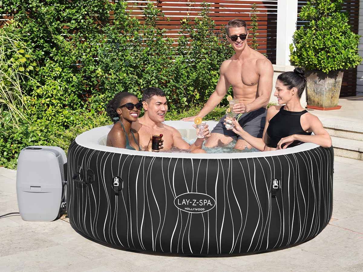 Bestway - Spa gonflable Lay-Z-Spa Hollywood rond Airjet 4/6 places - Bestway - Image 2