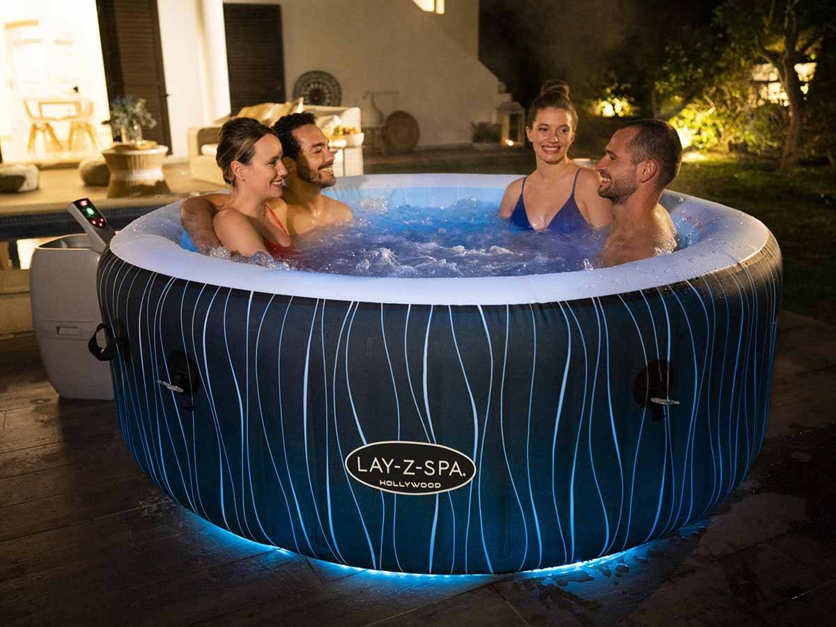 Bestway - Spa gonflable Lay-Z-Spa Hollywood rond Airjet 4/6 places - Bestway - Image 3