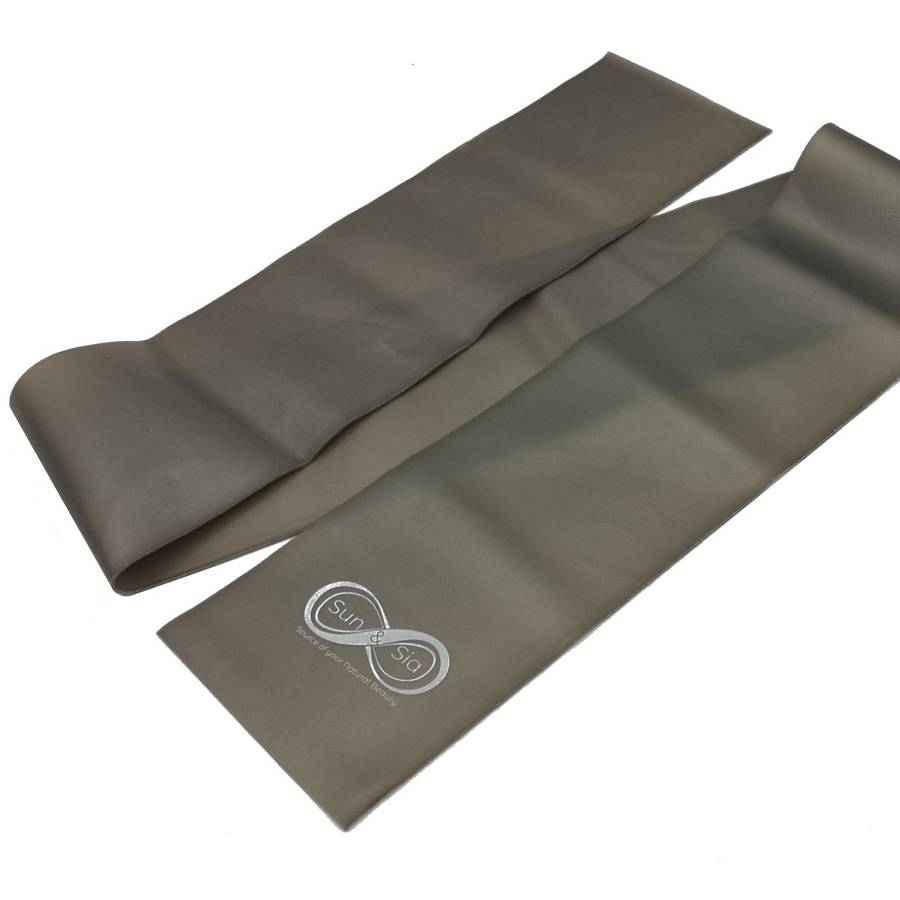 Lot de 2 Bandes élastiques - 2 résistances : moyenne et extra forte – Tous types d'exercices pilates, yoga et gym - Sun&Sia - Image 9