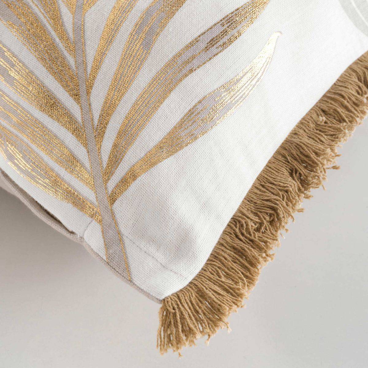 Coussin Déco Imprimé "Melisse" 50x50cm Multicolore - Image 3