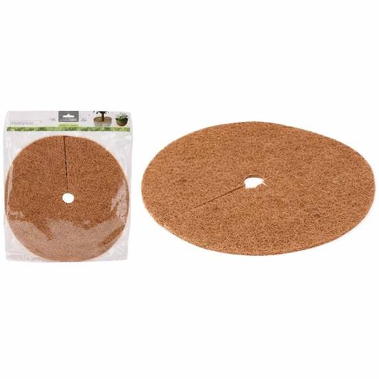 Autre - Lot de 3 Disques de Paillage Fibre de Coco Biodégradables Ø35 cm - Image 2