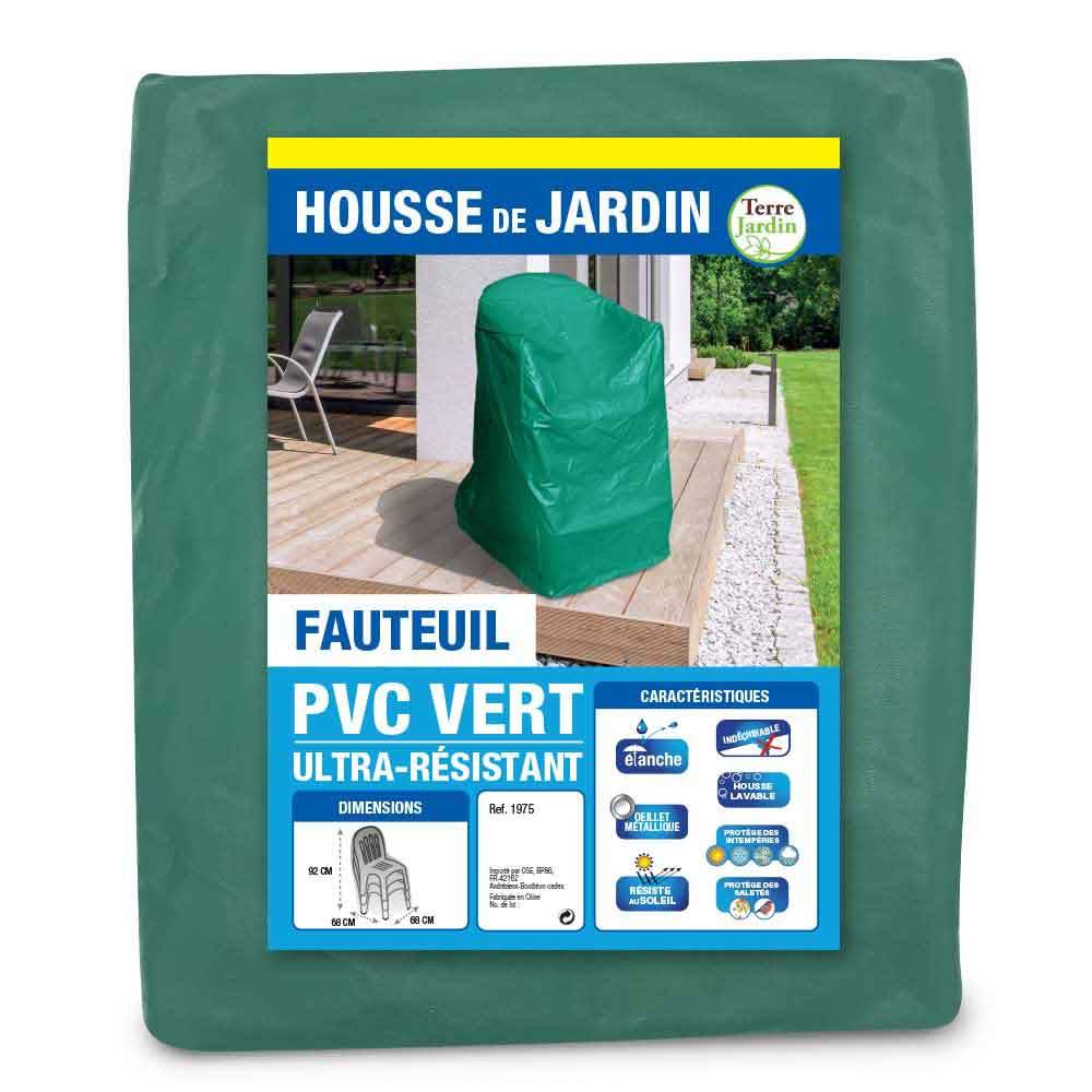 Terre Jardin - Housse de protection PVC chaise de jardin - extérieur - Image 2