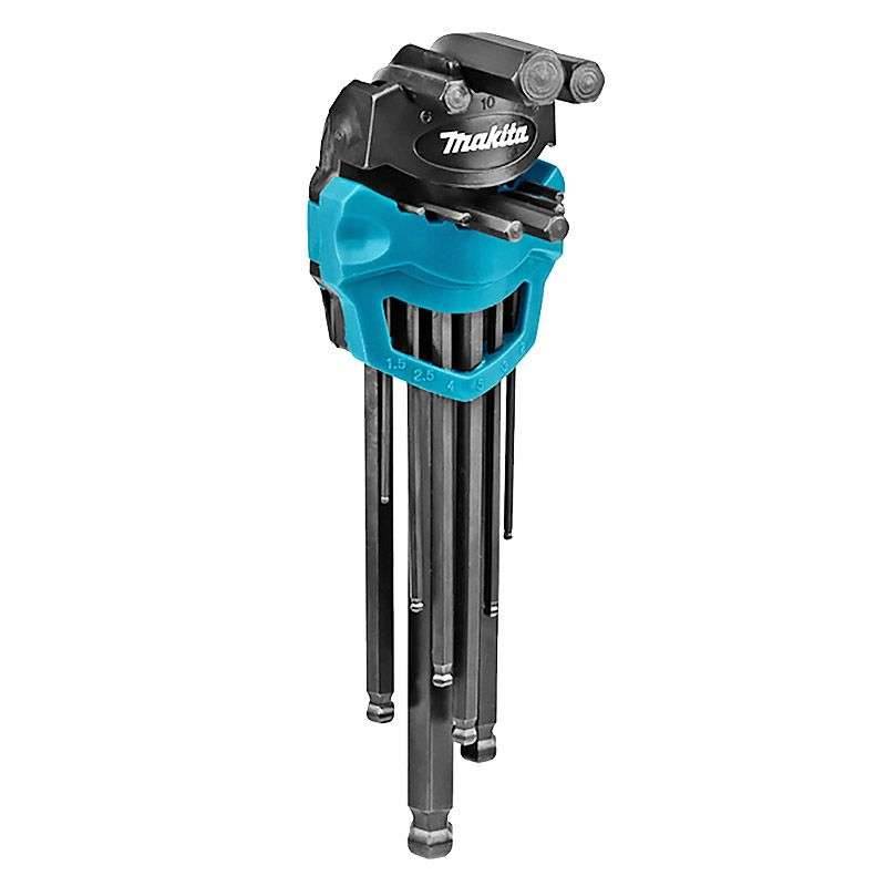 Jeu de 9 clés hexagonales à rotule MAKITA B-65894 Makita - Image 4
