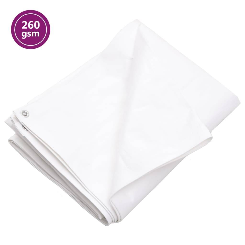 ComfortXL - Bâche Épaisse 260g/m² en PEHD Ultra Résistante pour Toiture et Meubles de Jardin Blanche 2x3 m – ComfortXL Outdoor Living - Image 1