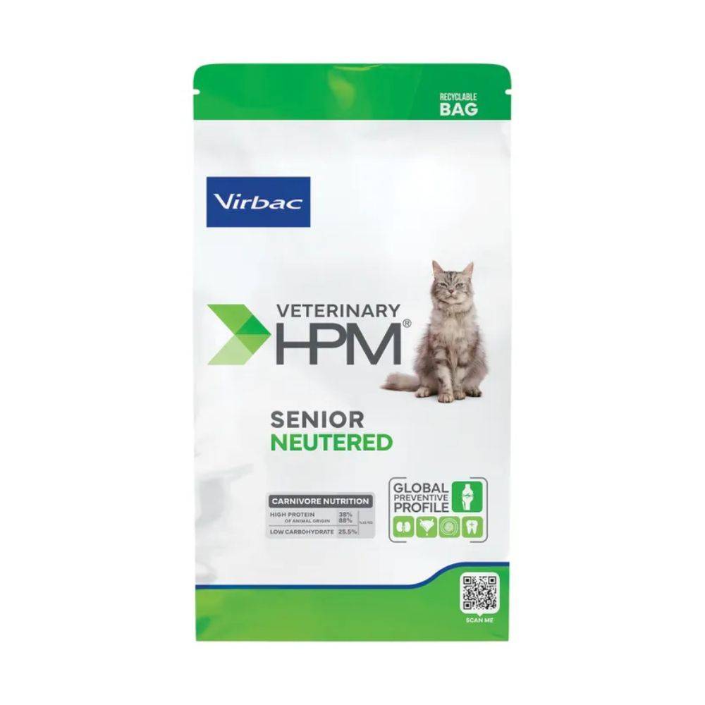 CROQUETTES CHAT VETERINARY HPM CAT SENIOR NEUTERED - VIRBAC 3 kg - Image 1