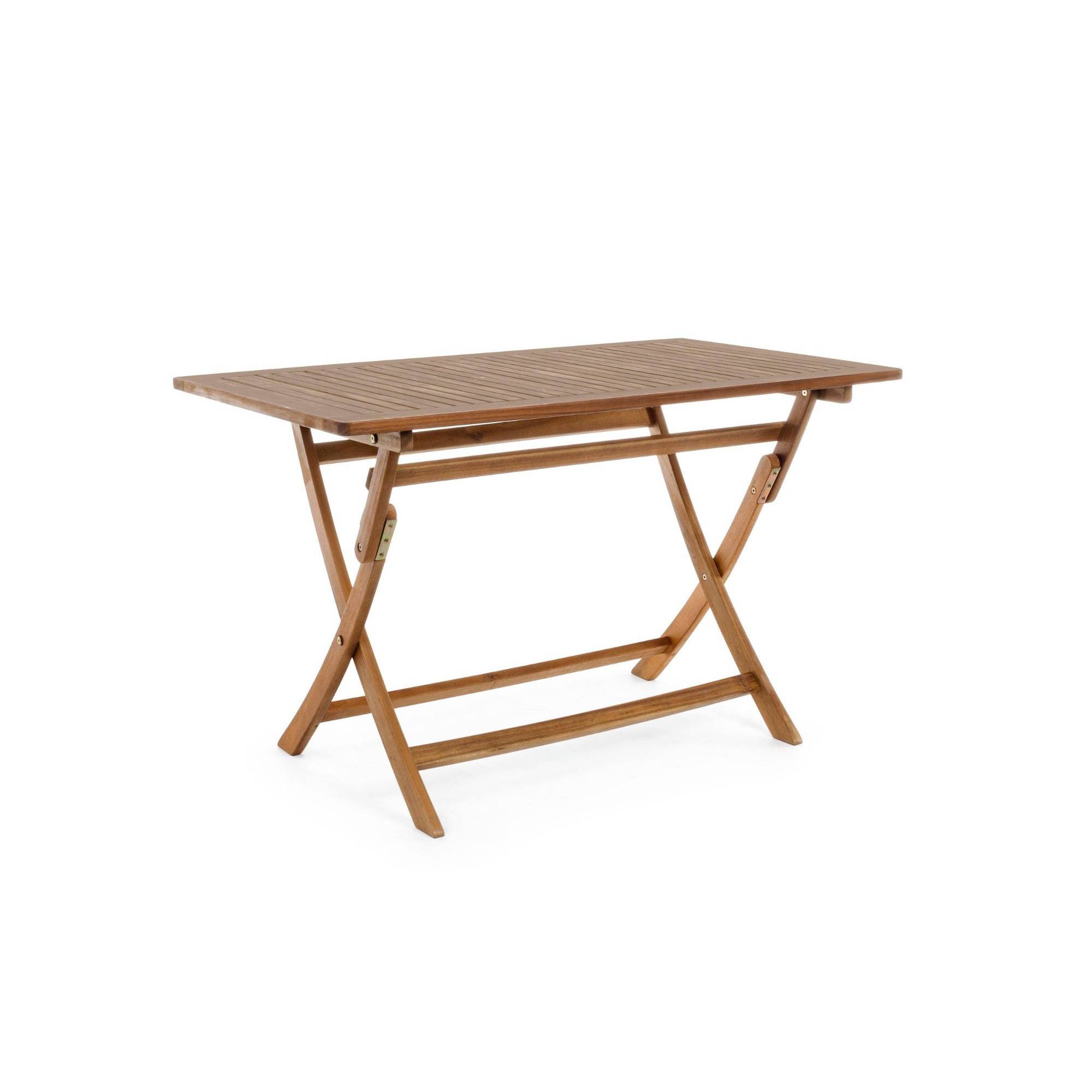 Autre - Table de jardin rectangulaire pliable en acacia L120 - CANCALE - Image 3
