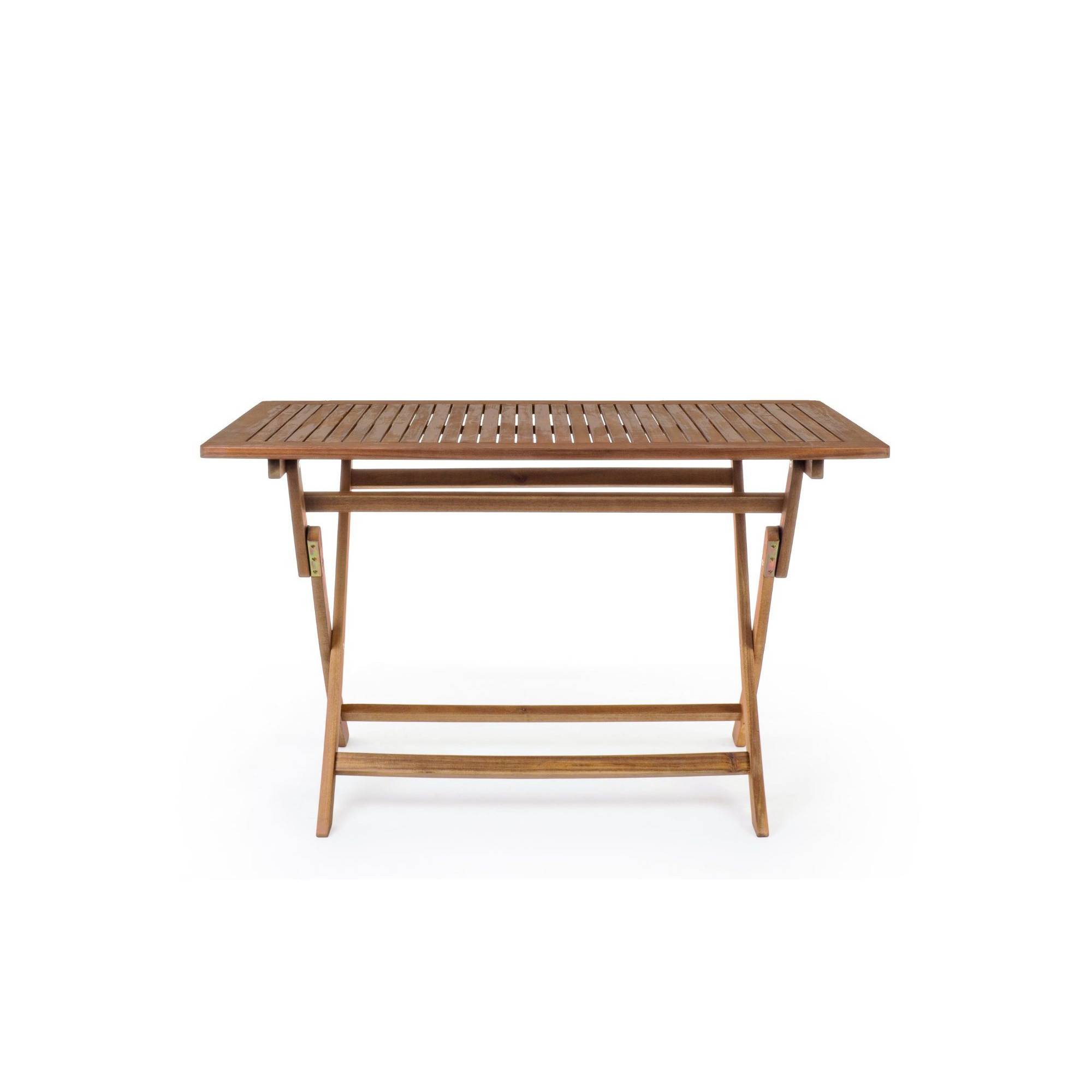 Autre - Table de jardin rectangulaire pliable en acacia L120 - CANCALE - Image 1