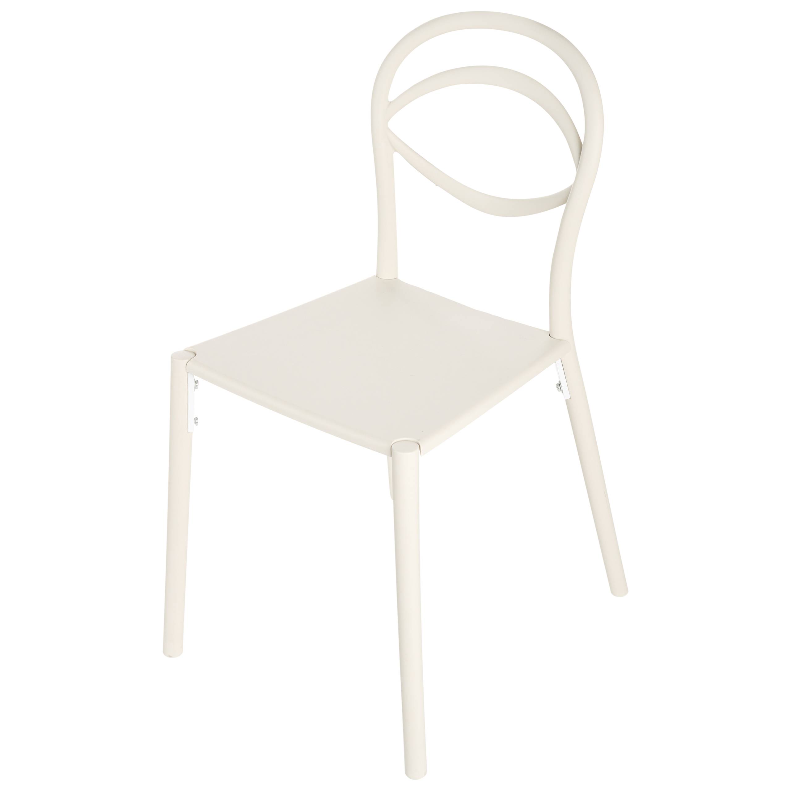 Beliani - Chaise de jardin Polypropylène Blanc cassé COVOLO - Beliani - Image 6