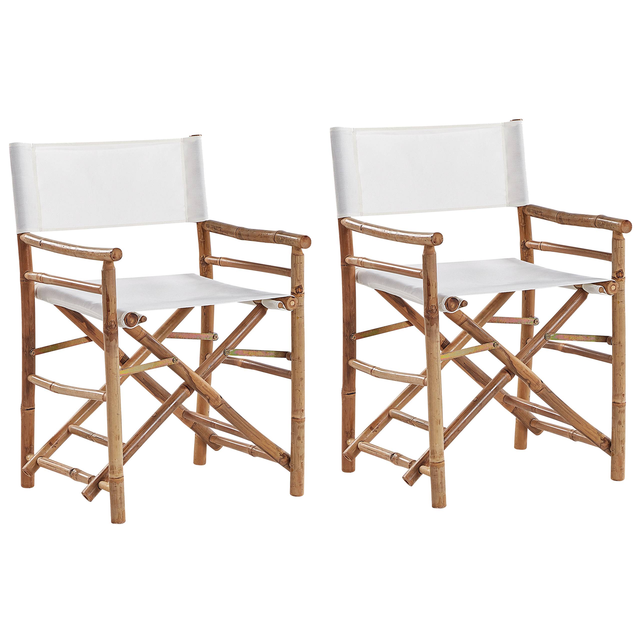 Beliani - Chaise de jardin Bambou Marron MOLISE - Beliani - Image 2
