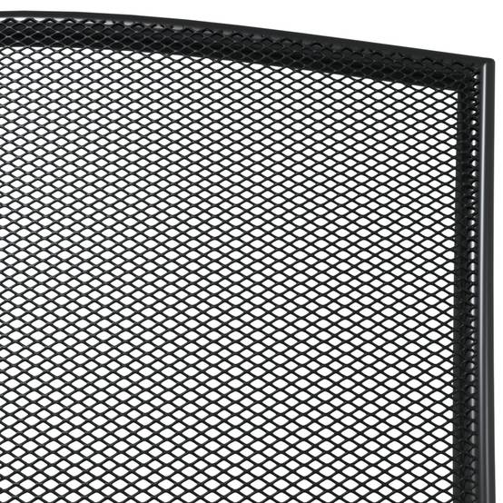Ensemble Table et Chaises de Jardin 4 Places Acier Traité Grande Table 165cm et Chaises Empilables Anthracite – ComfortXL Outdoor Living - Image 6