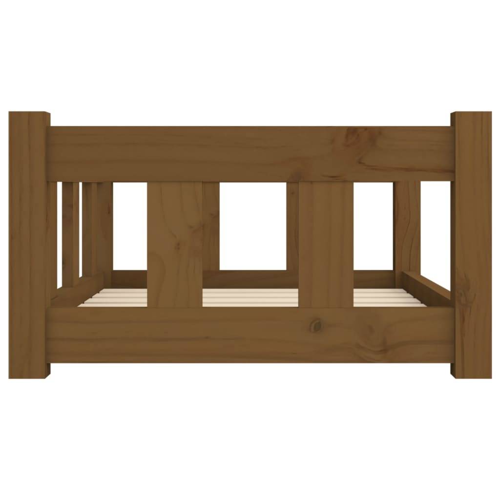 Vidaxl - Lit pour chien Marron miel 65,5x50,5x28 cm Bois de pin solide vidaXL 820190 - Image 6