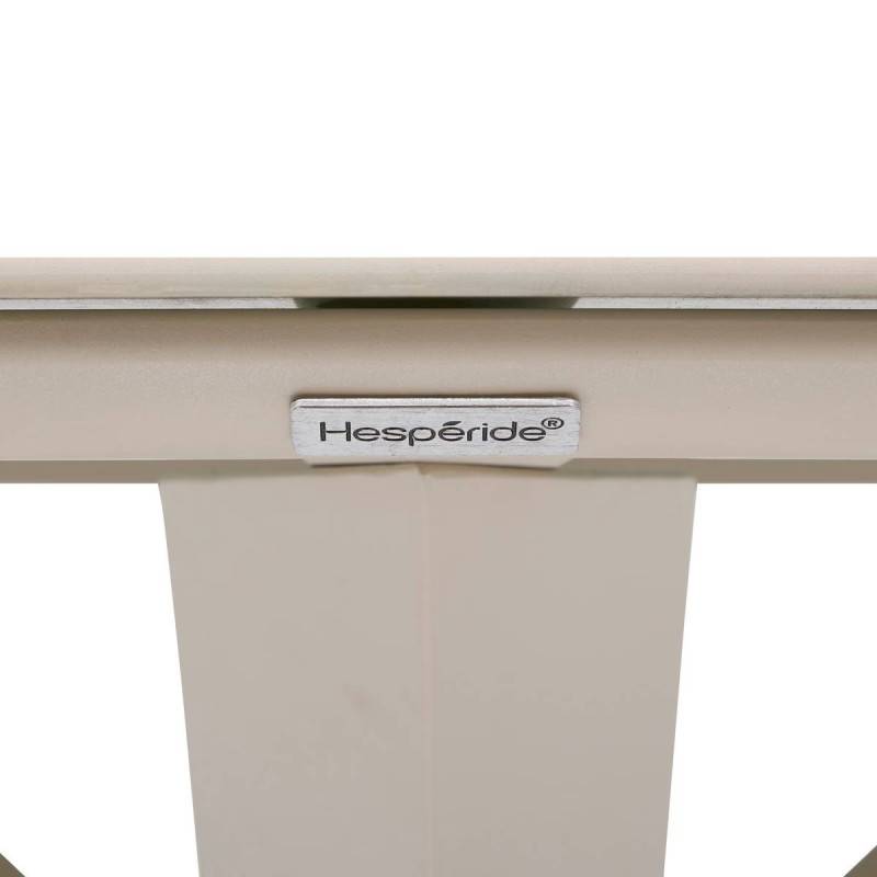 Hesperide - Table de jardin 6 places Oryon D130cm argile Hespéride - Image 6