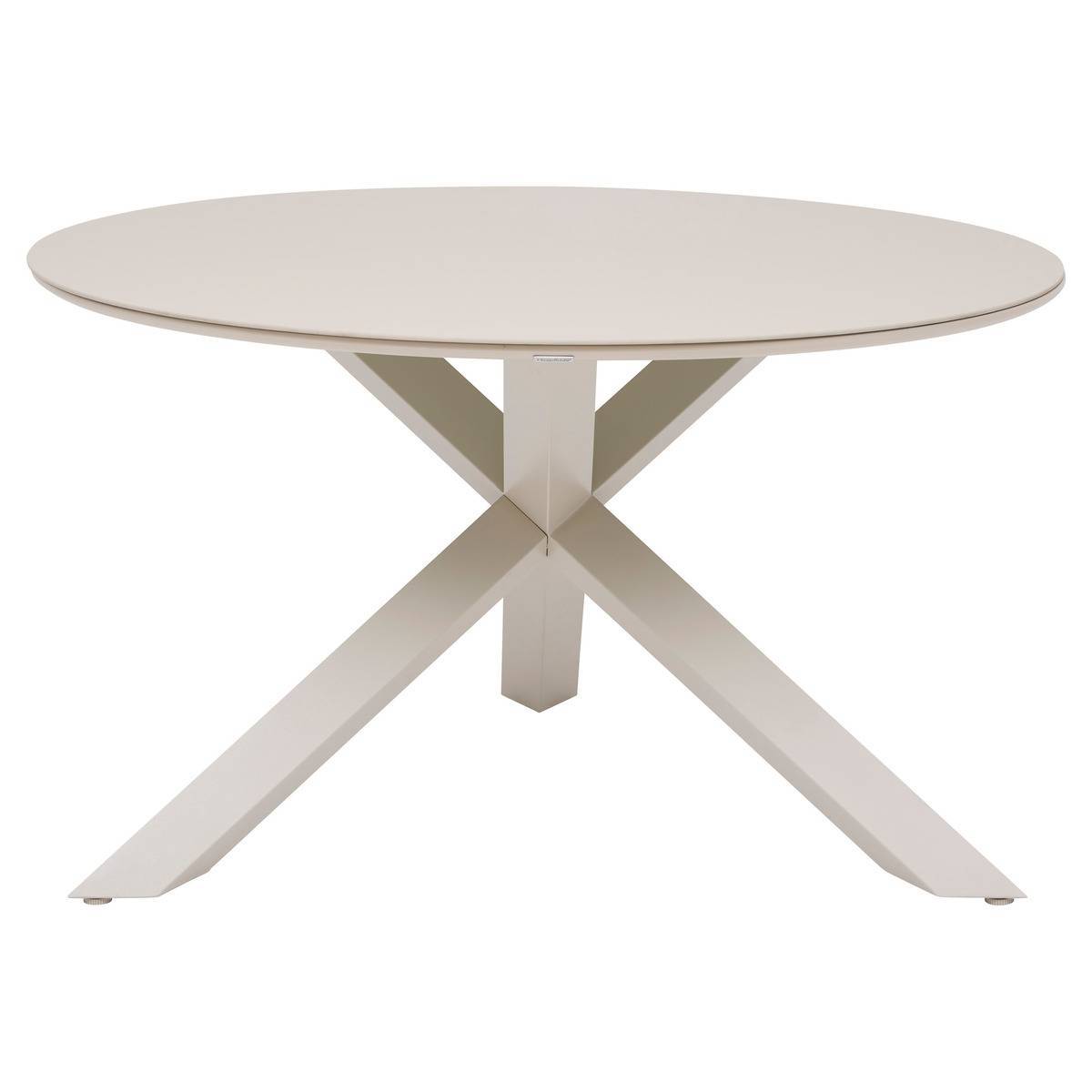 Hesperide - Table de jardin 6 places Oryon D130cm argile Hespéride - Image 2