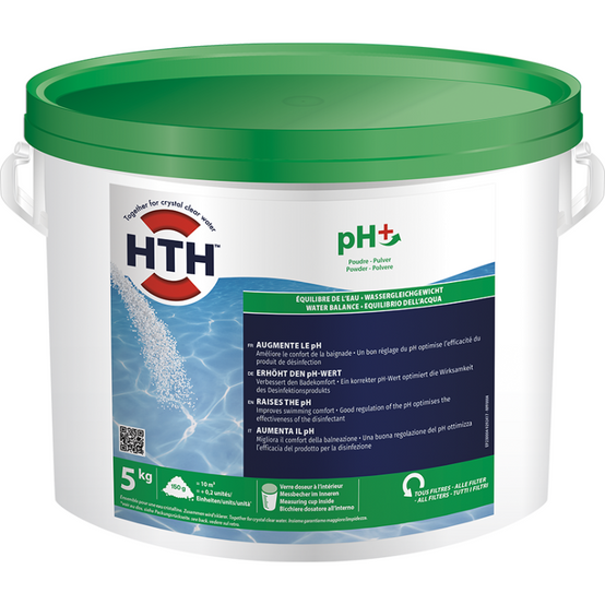 Correcteur de pH hth® pH PLUS poudre - 5 kg - 5 kg - Image 1