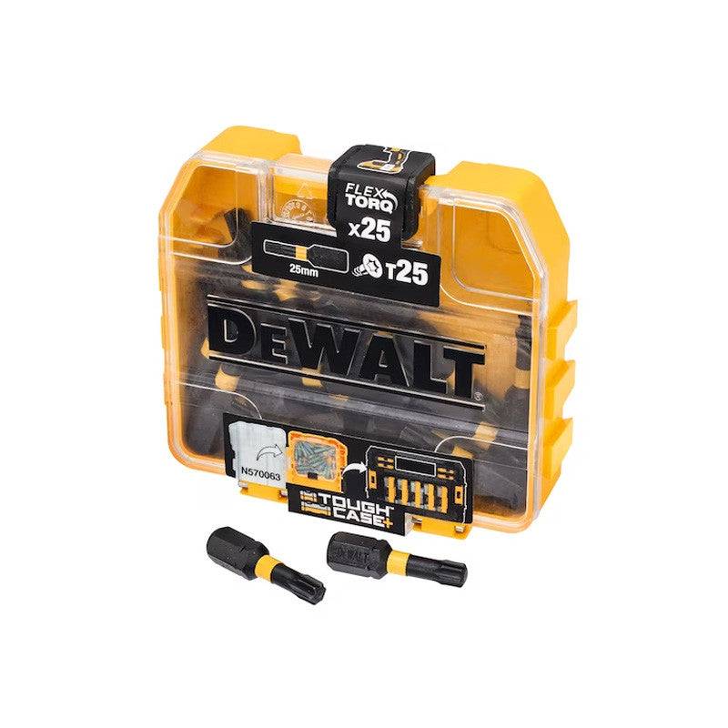 25 embouts de vissage Impact Torsion T25 DEWALT DT70558T-QZ en boite Tic Tac Dewalt - Image 1