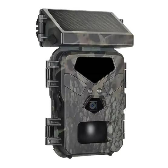 Caméra Solaire Night Vision 20MP - Détection Rapide & Autonome - Image 1