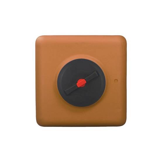 Cuve récupération eau de pluie 300L - Réservoir aérien cubique Terracotta - Polyéthylène - ELBI CB - Image 4