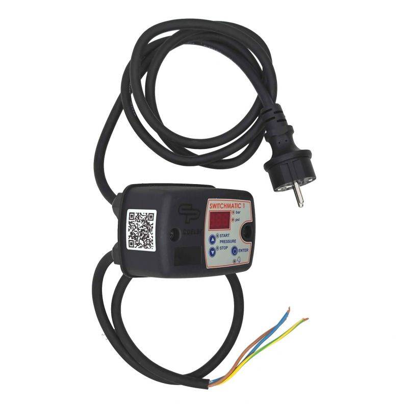 Pressostat électronique SWITCHMATIC1 avec protection manque d'eau - 0 à 8 bars - 16A - Image 2