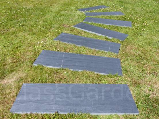 Pas Japonais Ardoise Rect 80x30 - Image 1