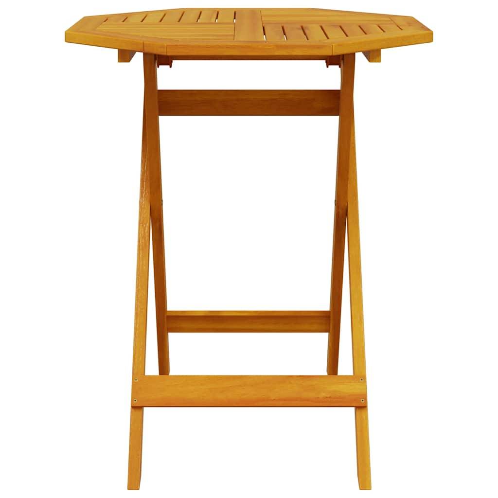 ComfortXL - Table de Jardin Pliable Ronde Ø70cm en Acacia Massif Huilé, Pratique et Robuste pour 2 Personnes – ComfortXL Outdoor Living - Image 4