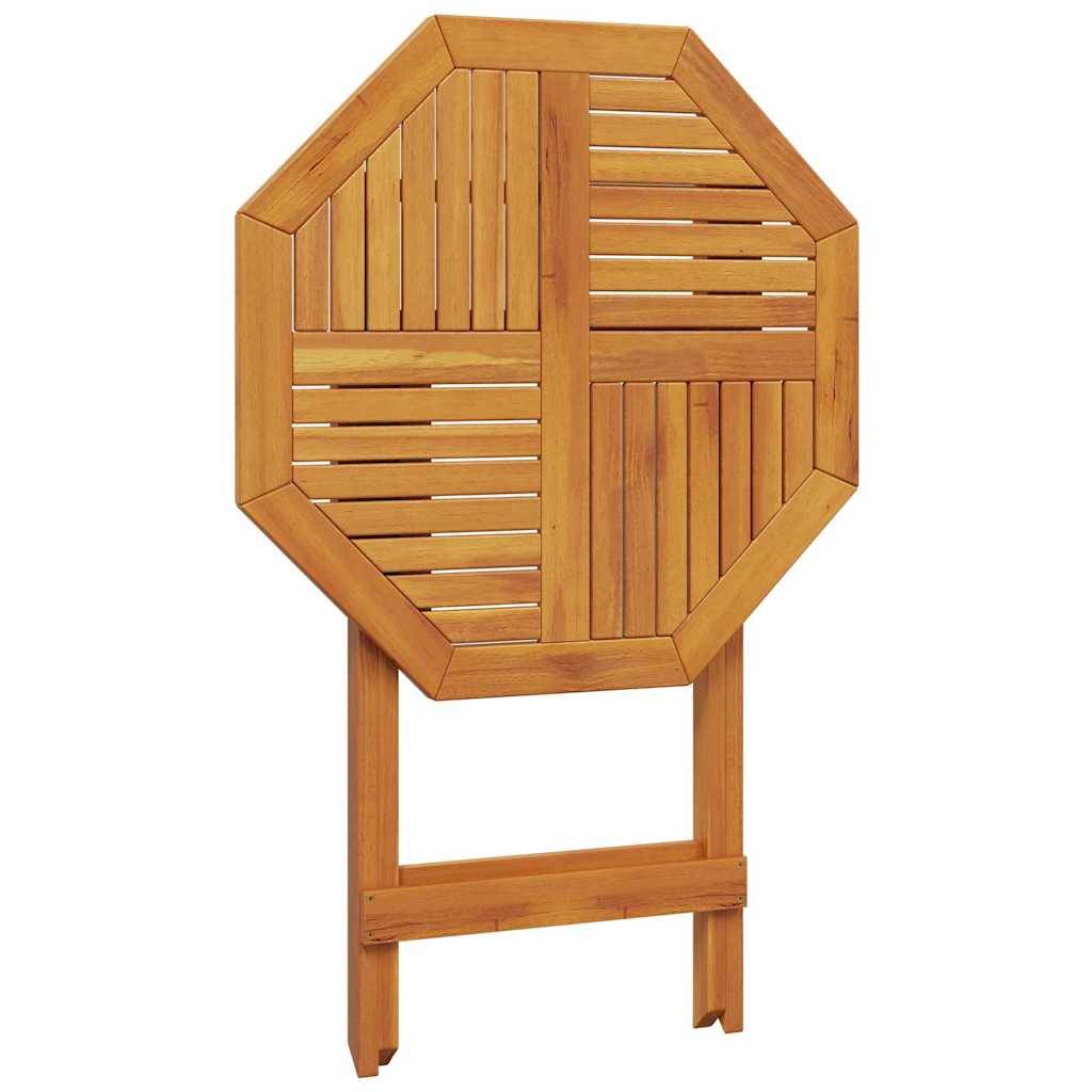 ComfortXL - Table de Jardin Pliable Ronde Ø70cm en Acacia Massif Huilé, Pratique et Robuste pour 2 Personnes – ComfortXL Outdoor Living - Image 8