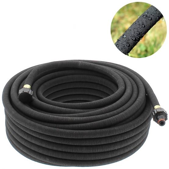 Gt Garden - Tuyau d'arrosage micro-poreux Ø 12.5 mm (1/2 pouce) - Longueur 30 mètres - GT GARDEN - Image 1