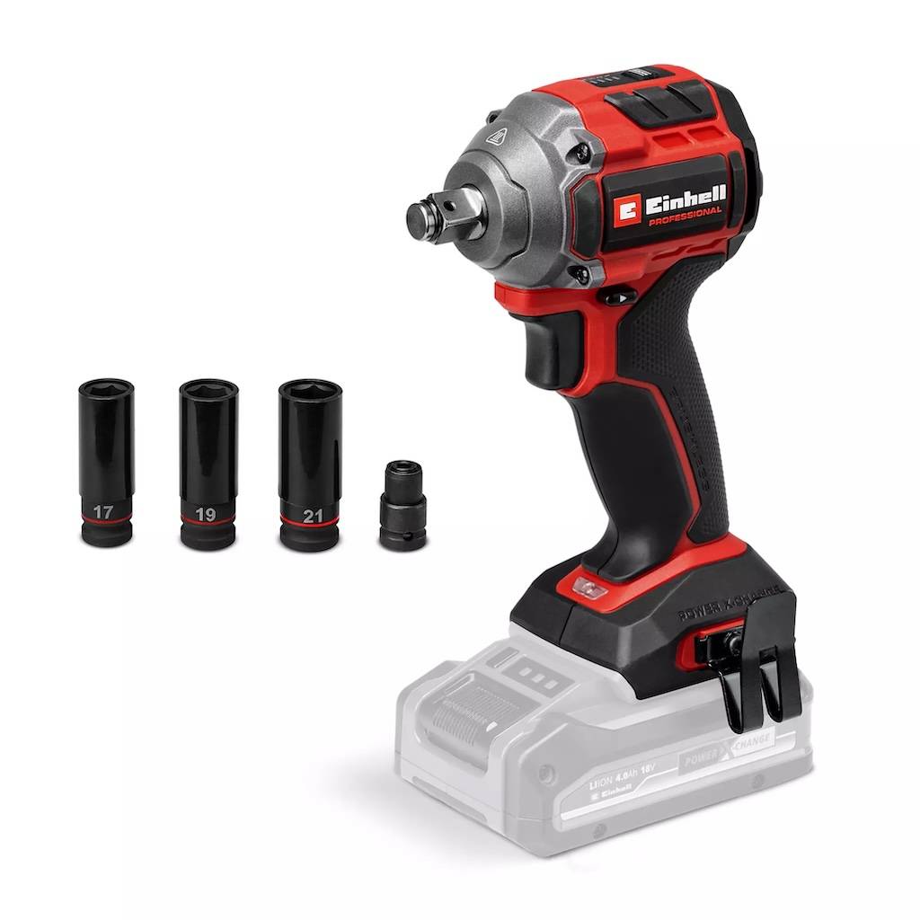Einhell - Visseuse à chocs sans fil – TP-CW 18/260-C Li BL-Solo - 18 V - 260 Nm - brushless - avec douilles Einhell