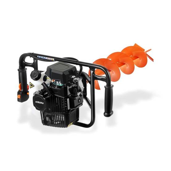 FUXTEC - Tarière thermique FUXTEC FX-EB143ECO moteur 2 temps 42,7cm forets 100/150mm réservoir 1L - Image 9