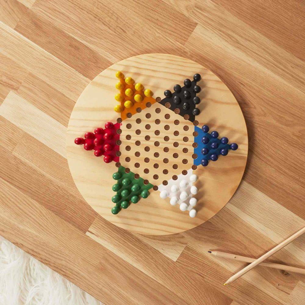 Mister Gadget - Jeu de dames chinoises en bois - Image 2