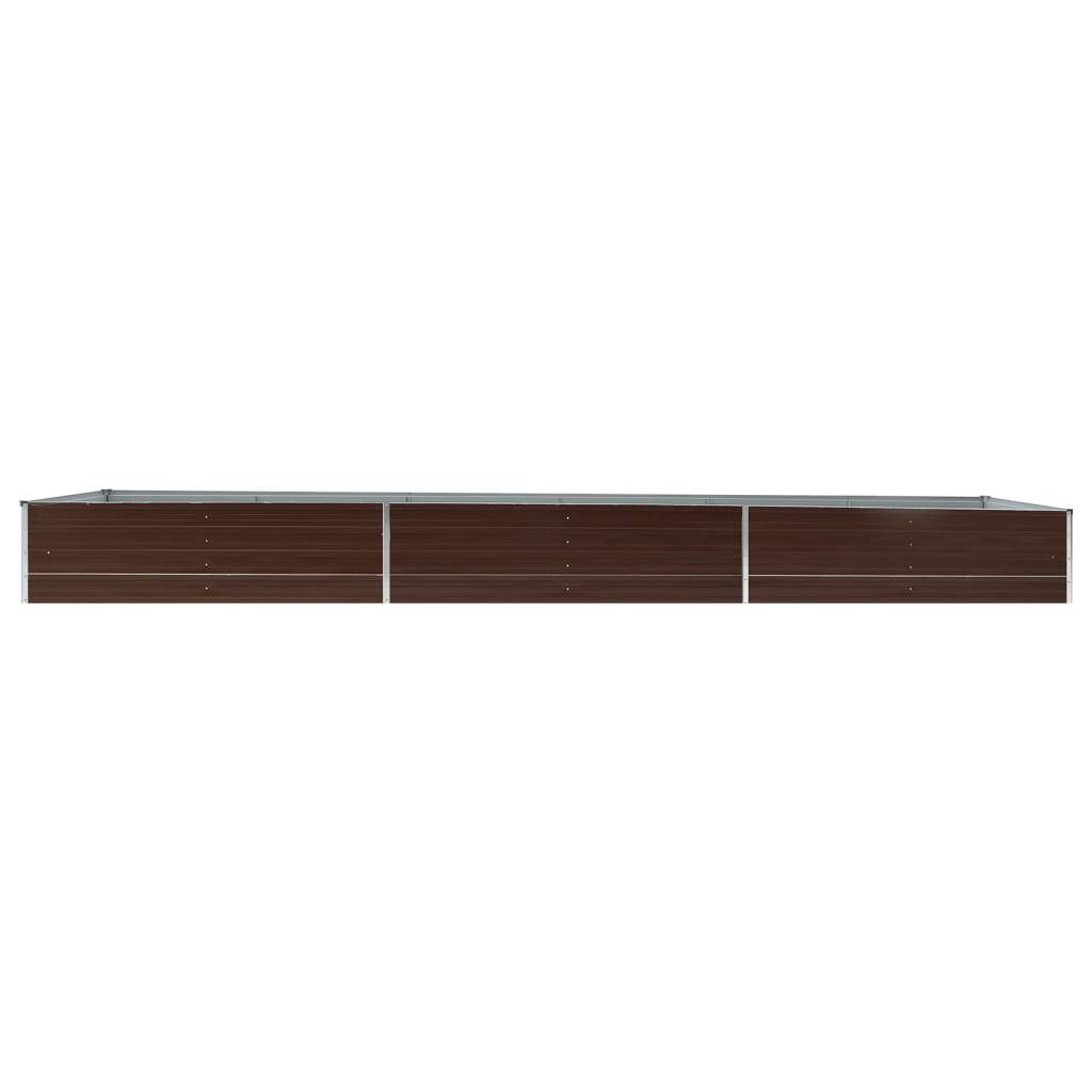 Prolenta Premium - Jardinière acier marron 480 x 80 x 45 cm - Prolenta premium p365.9 - Image 3