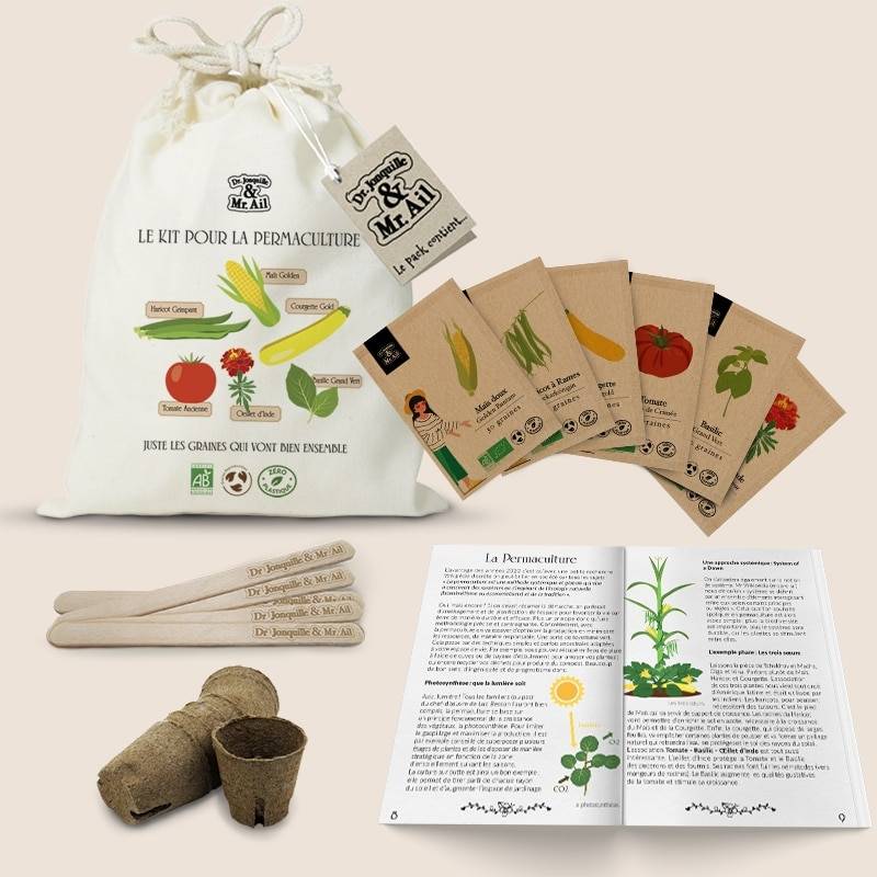 Kit de graines bio pour la permaculture - Image 2