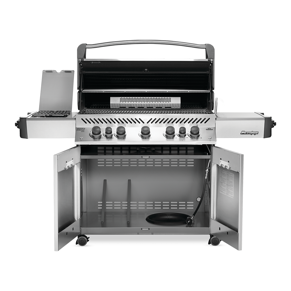 Napoleon - Barbecue à gaz Prestige 665 - Inox + Sizzle Zone + Brûleur arrière IR - Image 5