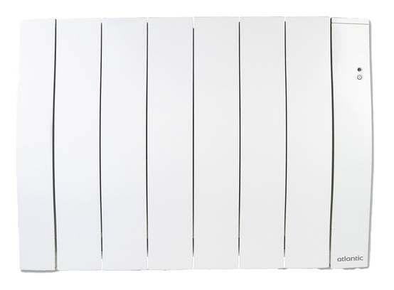 Radiateur Galapagos Néo pilotage intelligent connecté horizontal 2000W blanc - ATLANTIC - 500614 - Image 1